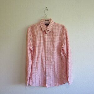 Bundle of 2 Banana Republic Casual Check Pattern M Button Long Sleeve Shirts